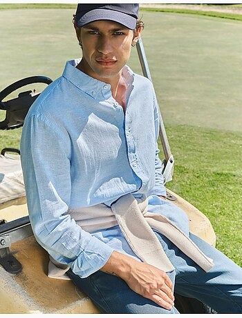 Camicia con lino, MO Fashion