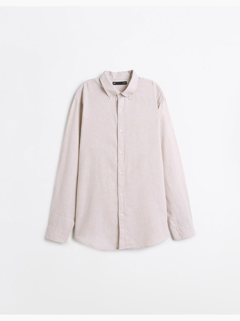 Camicia con lino, MO Fashion Grigio - Kiabi