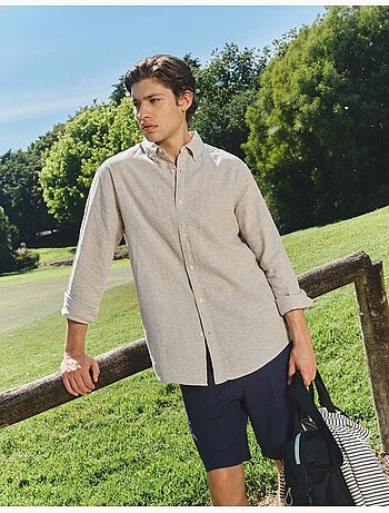 Camicia con lino, MO Fashion
