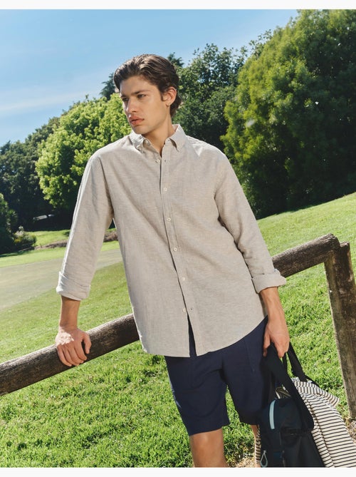Camicia con lino, MO Fashion - Kiabi