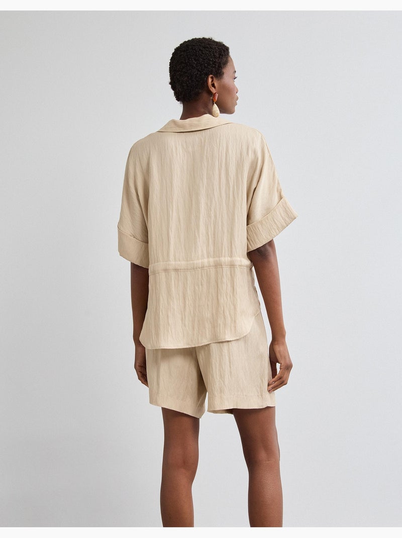 Camicia con Lyocell, MO Fashion Beige - Kiabi