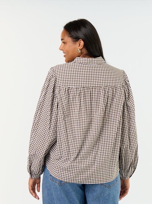 Camicia con maniche a palloncino - Kiabi