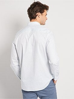 Camicia con micromotivi + 190 cm - Kiabi