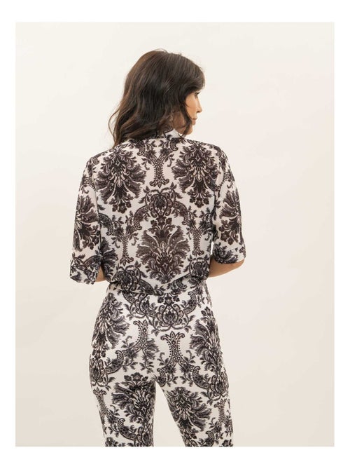 Camicia con motivi annodata OXALIE - Kiabi