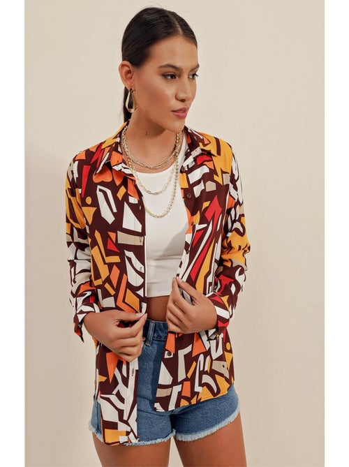 Camicia con motivi grafici - Kiabi