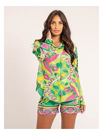 Camicia con motivi OMBELLE