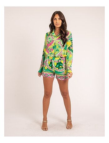 Camicia con motivi OMBELLE