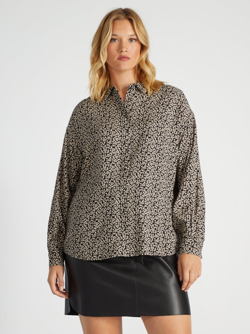 Camicia con motivo NERO - Kiabi