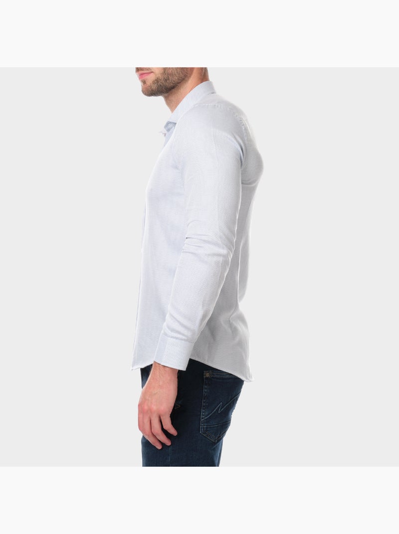 Camicia con motivo stampato Blu cielo - Kiabi