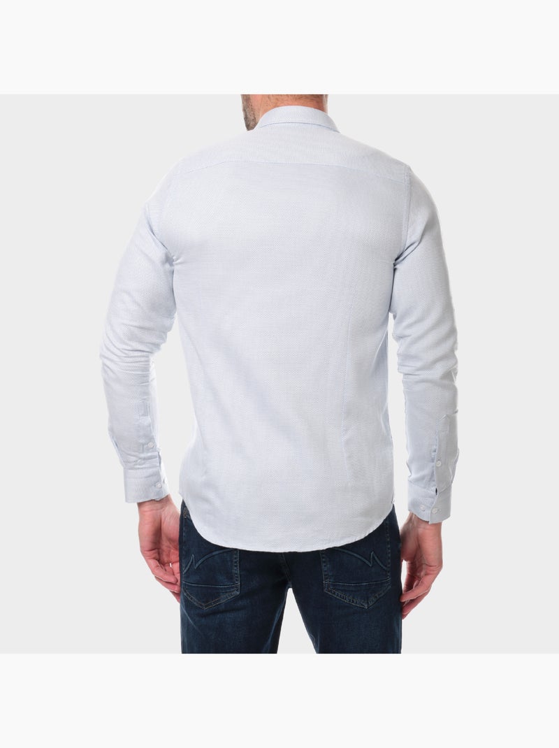 Camicia con motivo stampato Blu cielo - Kiabi