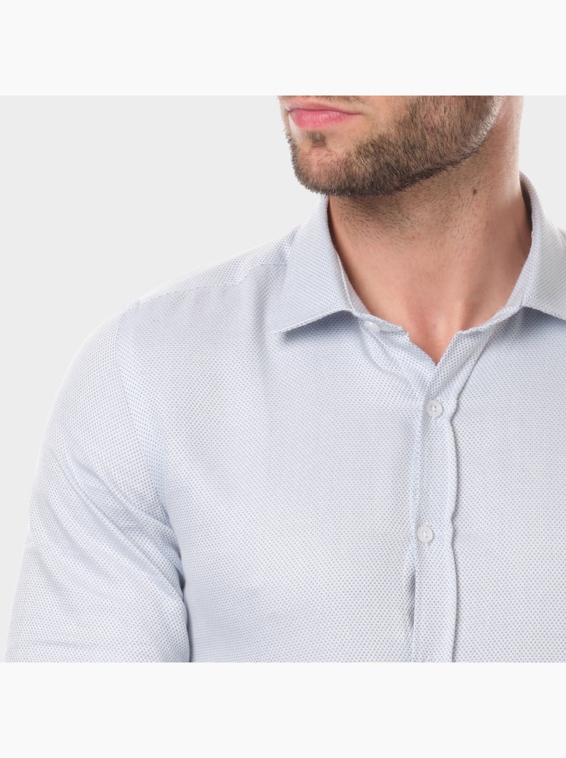 Camicia con motivo stampato Blu cielo - Kiabi