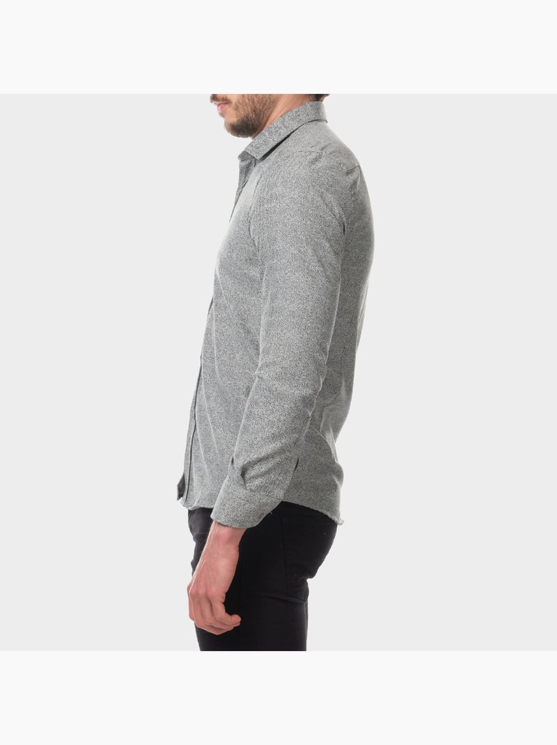 Camicia con motivo stampato Nero - Kiabi