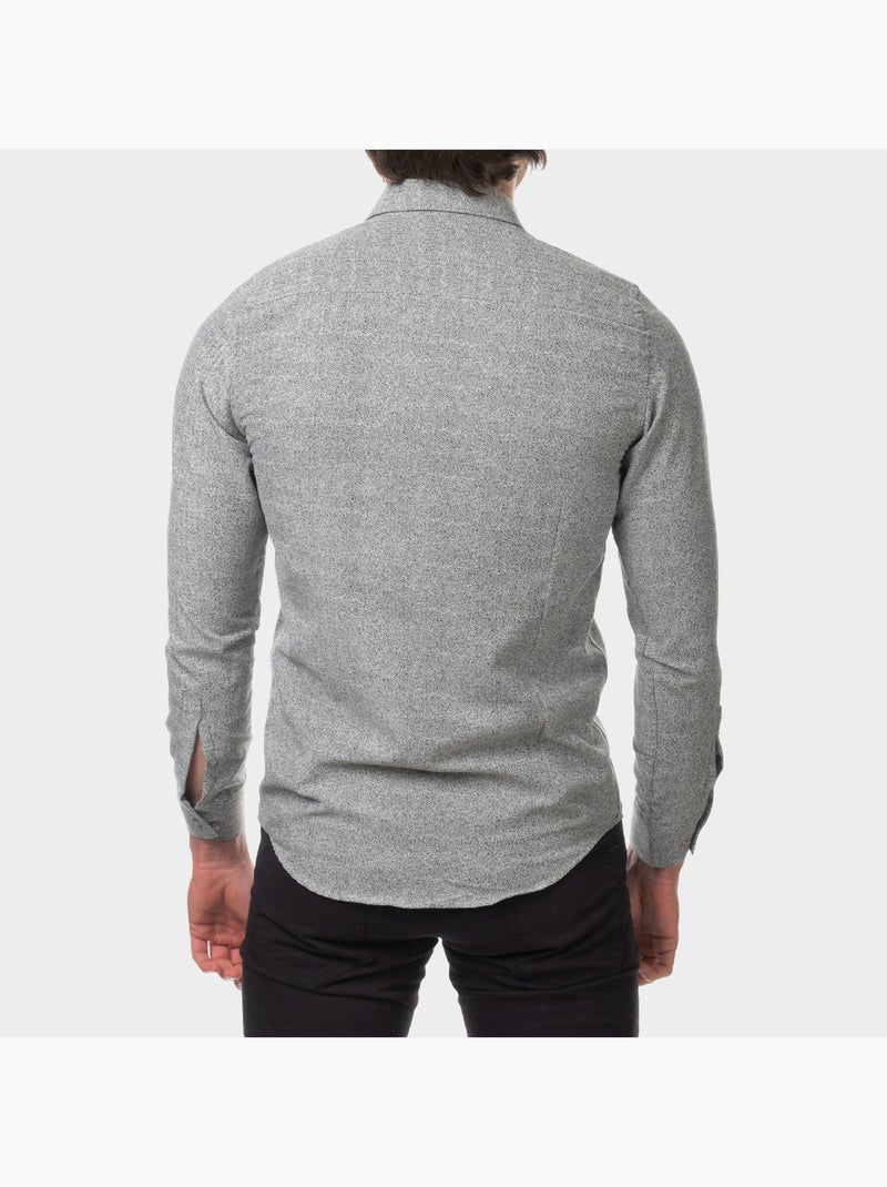 Camicia con motivo stampato Nero - Kiabi