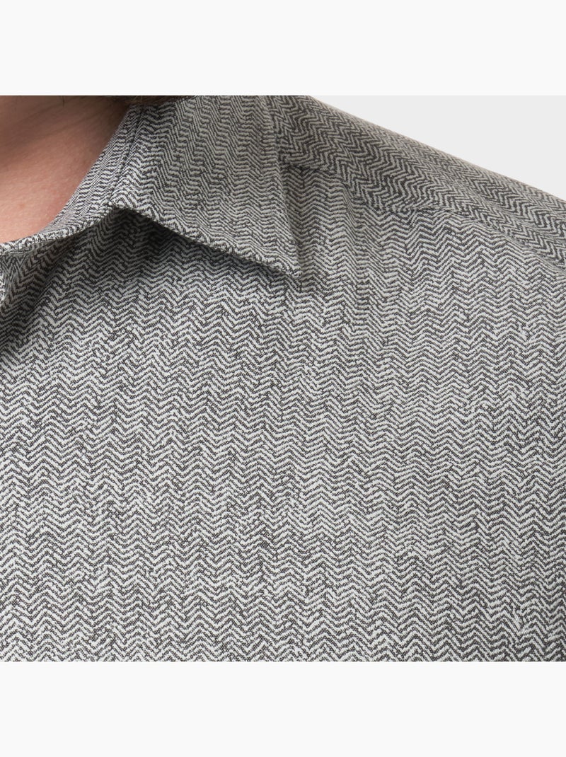Camicia con motivo stampato Nero - Kiabi