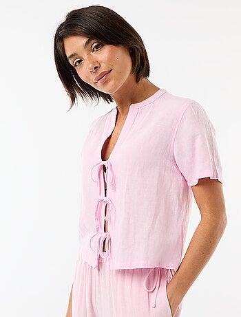 Camicia con nodi
