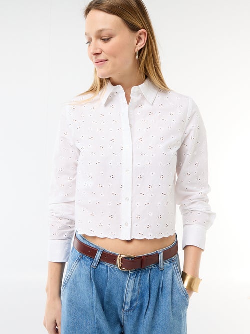 Camicia con ricami all over - Kiabi