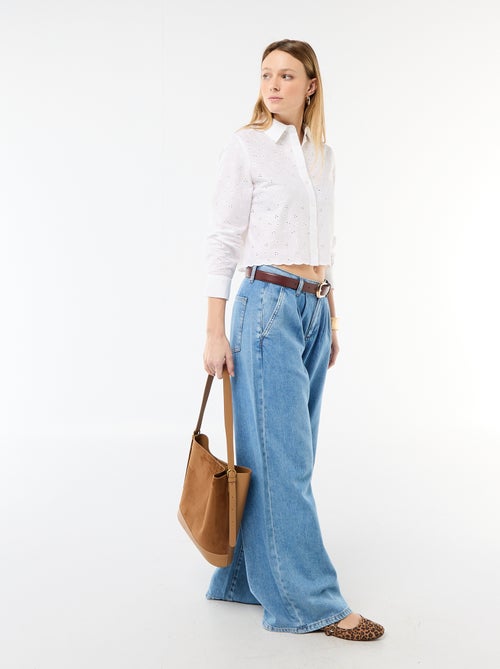 Camicia con ricami all over - Kiabi