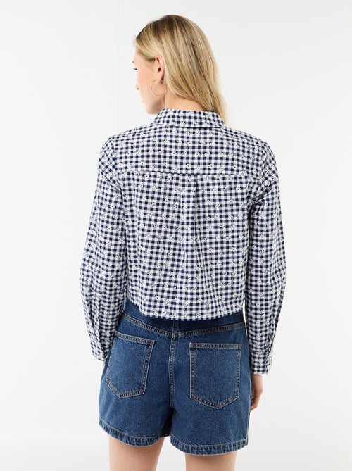 Camicia con ricami all over - Kiabi