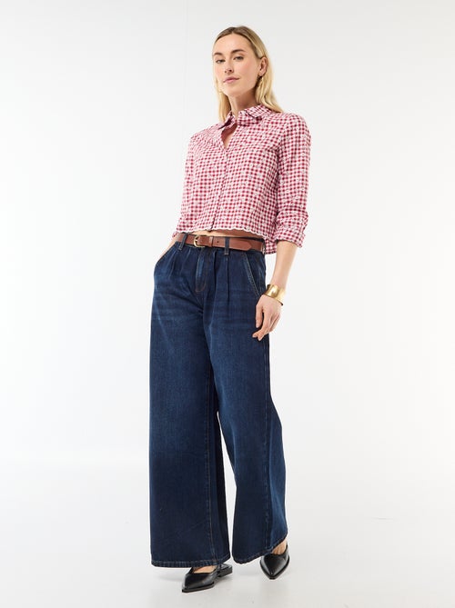 Camicia con ricami all over - Kiabi