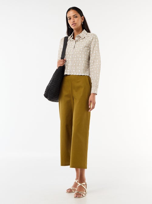 Camicia con ricami all over - Kiabi