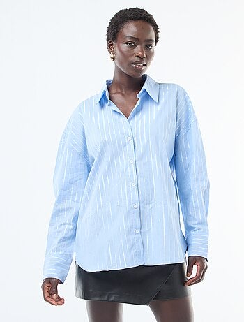 Camicia con righe argentate 'JDY'