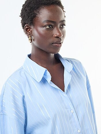 Camicia con righe argentate 'JDY'