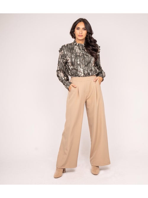 Camicia con stampa in raso OBONE - Kiabi