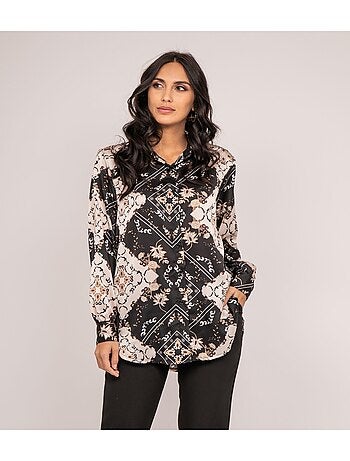 Camicia con stampa OMIST