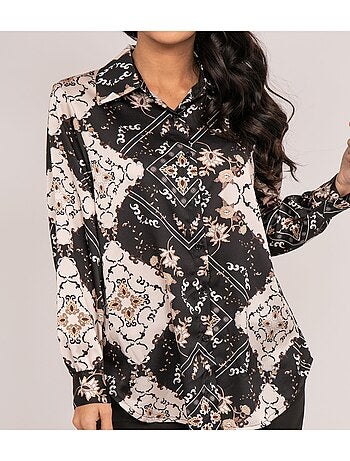 Camicia con stampa OMIST