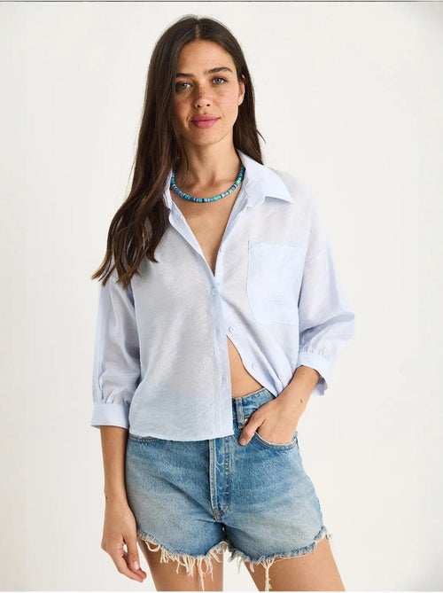 Camicia con tasca singola e mezza manica lucci - Kiabi Camicia con tasca singola e mezza manica lucci - Kiabi