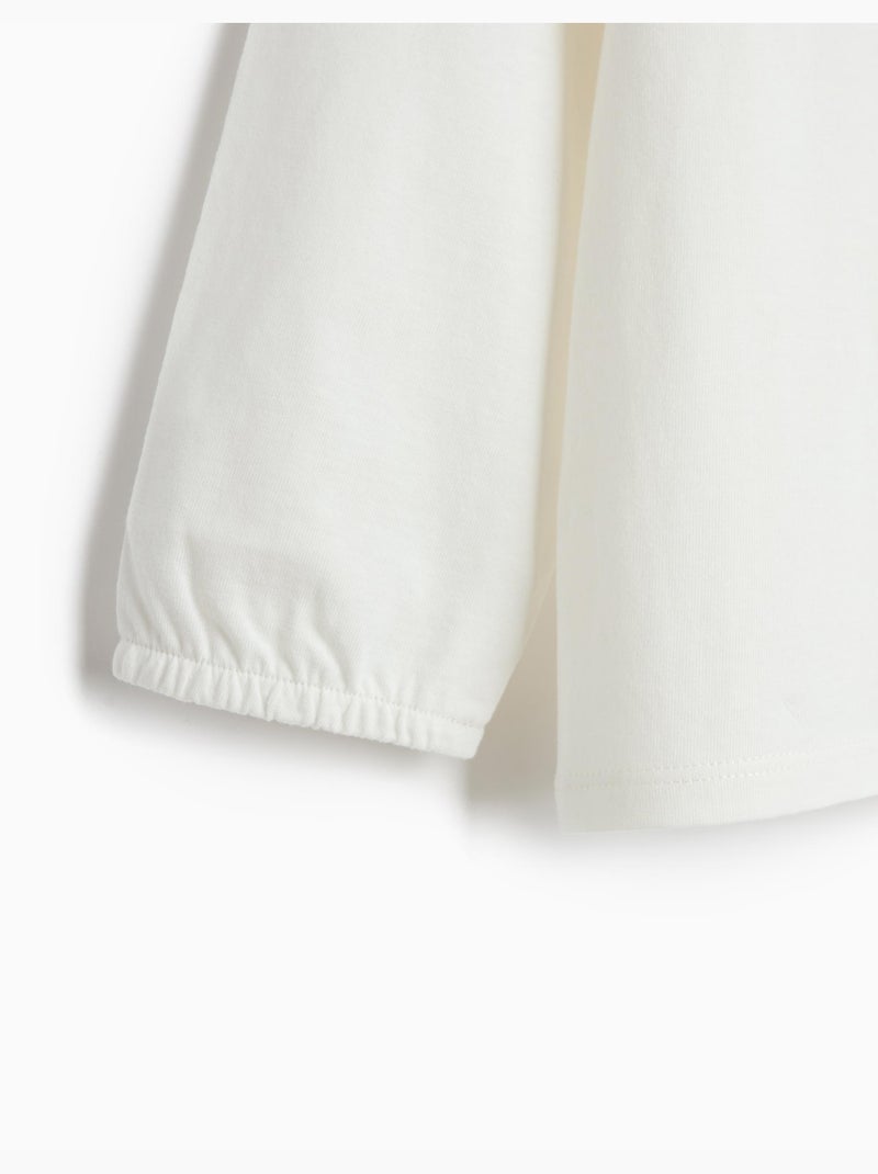Camicia con volant, MO Fashion Bianco - Kiabi