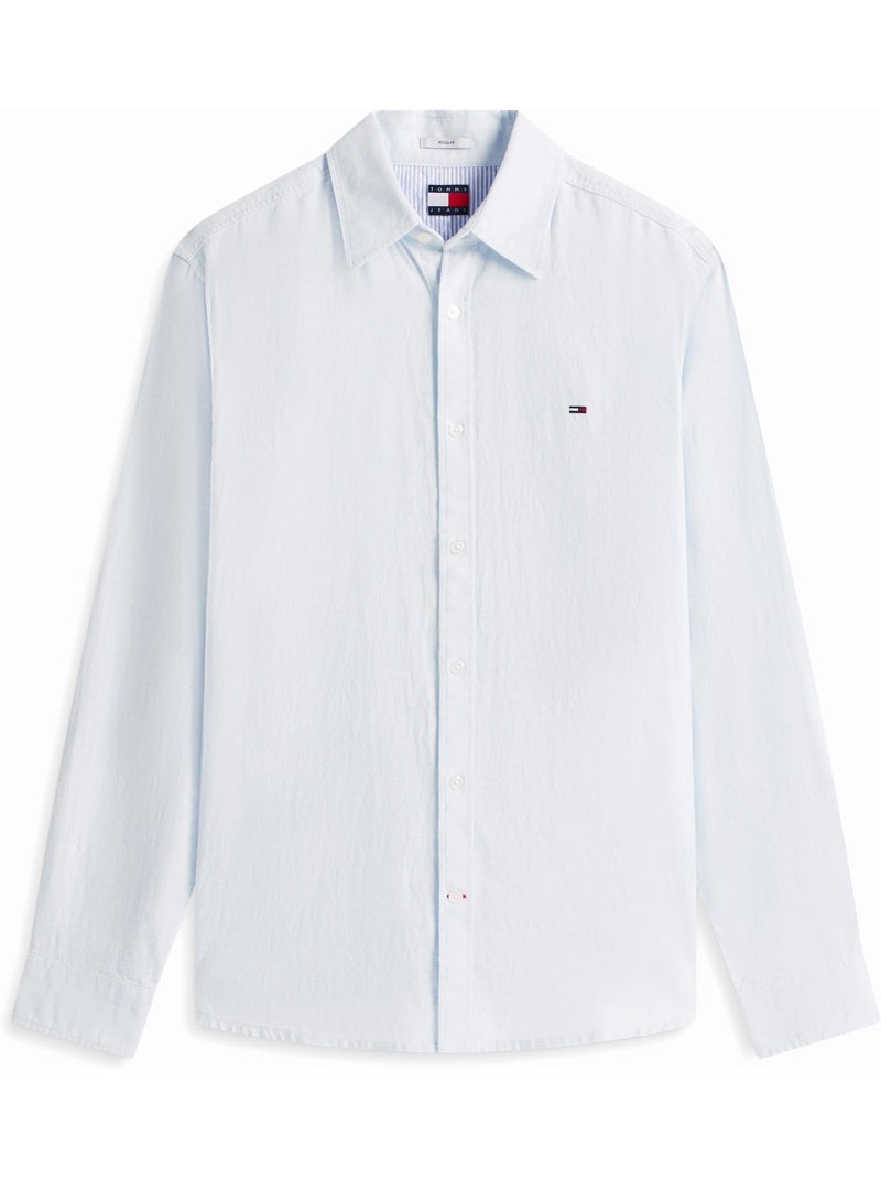 Camicia Conicità sottile - Tommy Hilfiger Blu chiaro - Kiabi