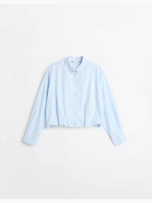 Camicia corta a righe, mo fashion - Kiabi Camicia corta a righe, mo fashion - Kiabi