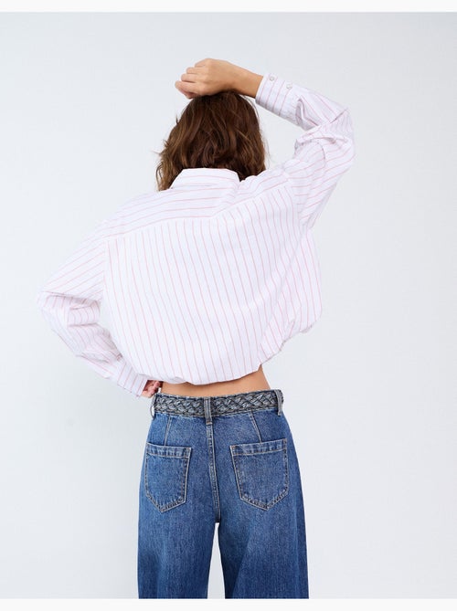 Camicia corta a righe, mo fashion - Kiabi Camicia corta a righe, mo fashion - Kiabi