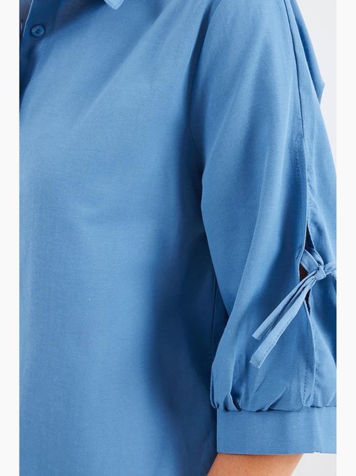 Camicia corta con fiocco bdart - Kiabi Camicia corta con fiocco bdart - Kiabi