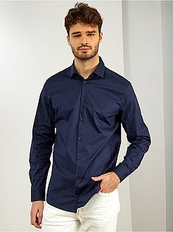 Taglie forti Uomo - Camicia cotone + 1 m 90 - Kiabi
