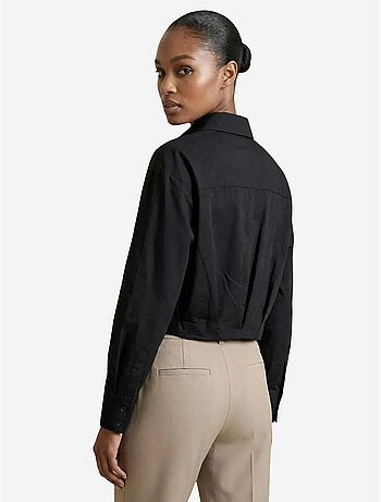 Camicia crop casual abbottonata my fashion