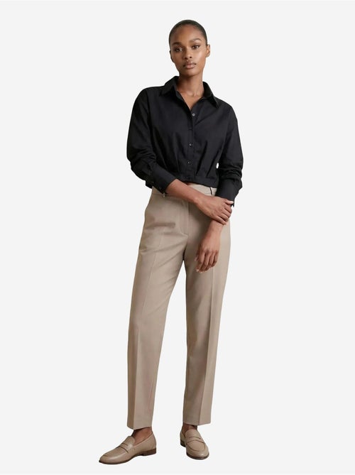 Camicia crop casual abbottonata my fashion - Kiabi Camicia crop casual abbottonata my fashion - Kiabi