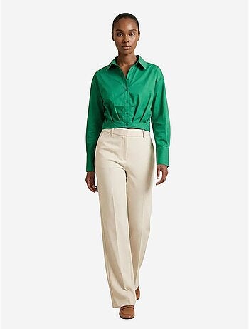 Camicia crop casual abbottonata my fashion