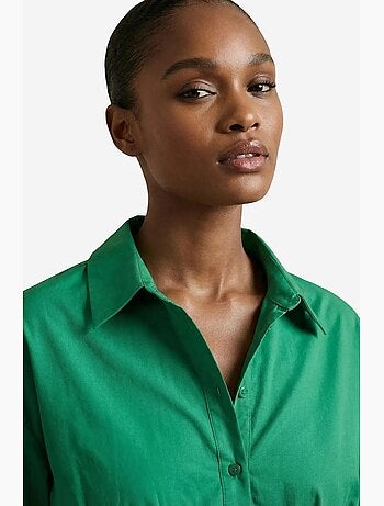 Camicia crop casual abbottonata my fashion