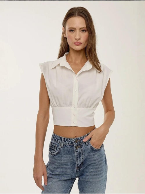 Camicia crop hiccup - Kiabi