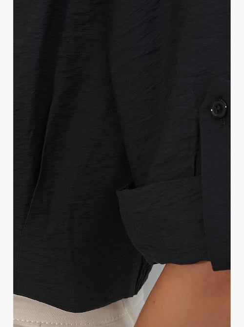 Camicia crop oversize bdart - Kiabi Camicia crop oversize bdart - Kiabi