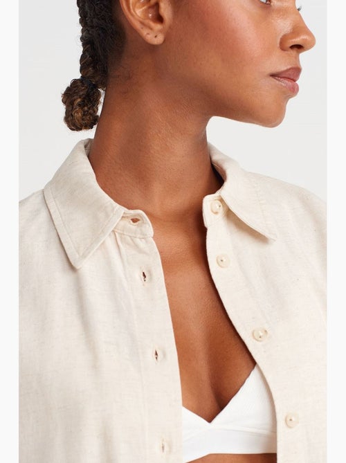 Camicia cropped oversize dilvin - Kiabi Camicia cropped oversize dilvin - Kiabi
