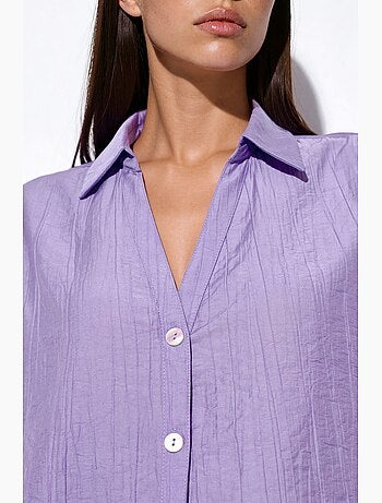 Camicia cropped relaxed da donna busem