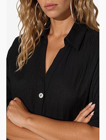 Camicia cropped relaxed da donna busem