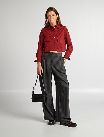 Camicia cropped