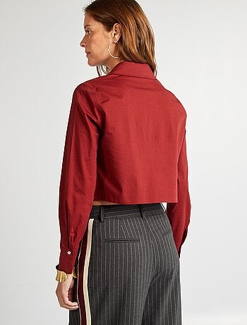 Camicia cropped