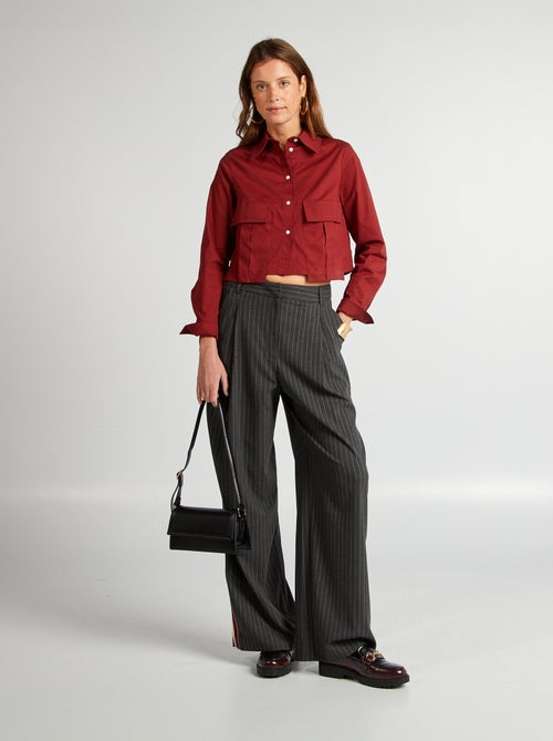 Camicia cropped - Kiabi