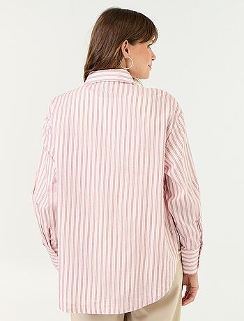 Camicia da allattamento con spacco laterale