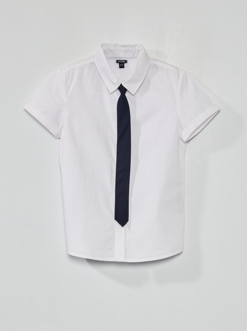 Camicia da cerimonia Bianco - Kiabi
